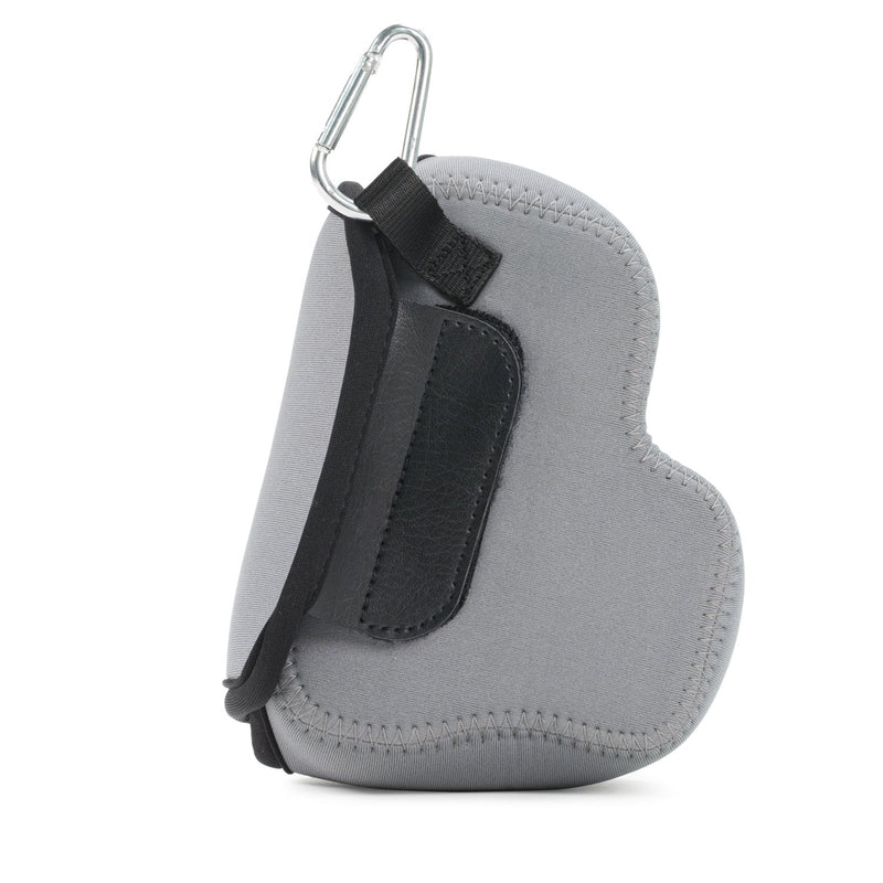 MegaGear ''Ultra Light'' Neoprene Camera Case Bag with Carabiner for Nikon COOLPIX B500 Digital Camera (Gray) Gray