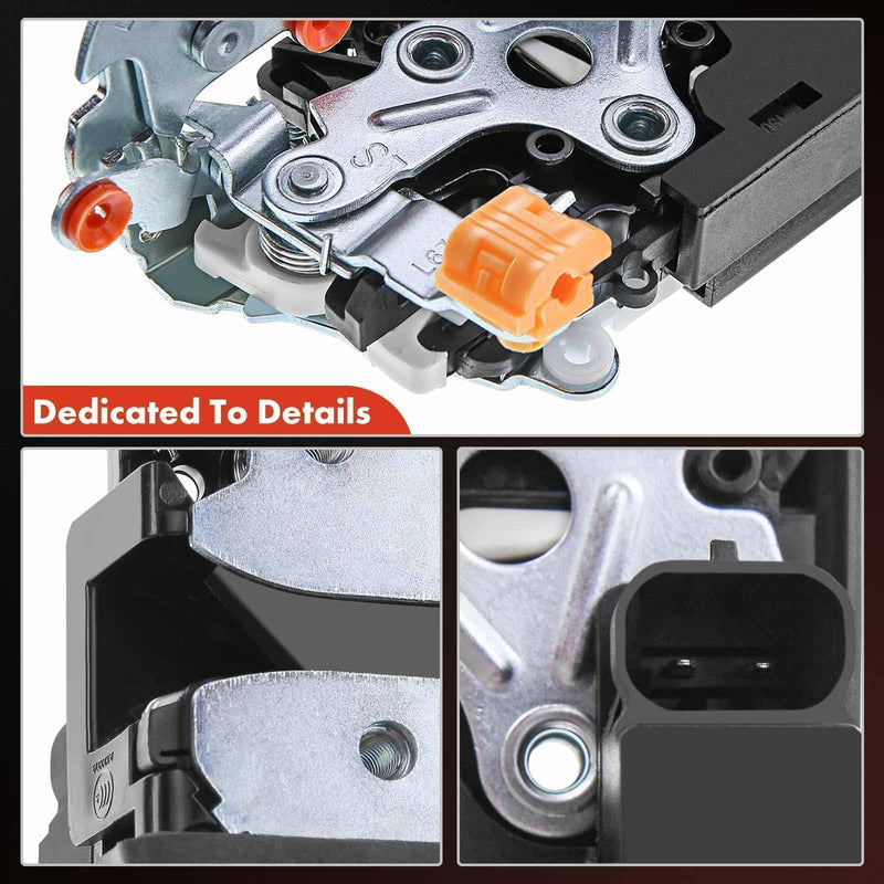 A-Premium Front Left Driver Door Lock Latch Actuator Compatible with Cadillac Escalade & Chevy Chevrolet Silverado Avalanche Suburban Tahoe & GMC Sierra Yukon - Replace# 15110643, 15053681 Front Driver (LH)