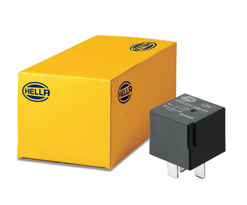HELLA 931680017 Mini High Capacity Potted 20/40 Amp SPDT Relay (-40 Degrees Celsius to +125 Degrees Celsius)