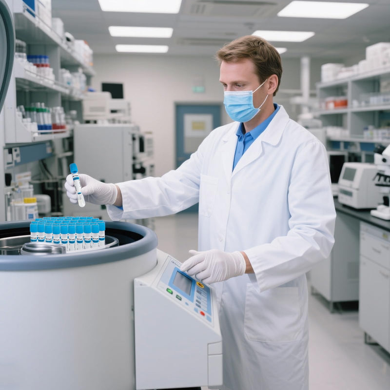 10mL PRP Processing Tubes with ACD & Separation Gel, 10 Pack | Individually wrapped tubes designed for laboratory sample preparation and separation workflows.