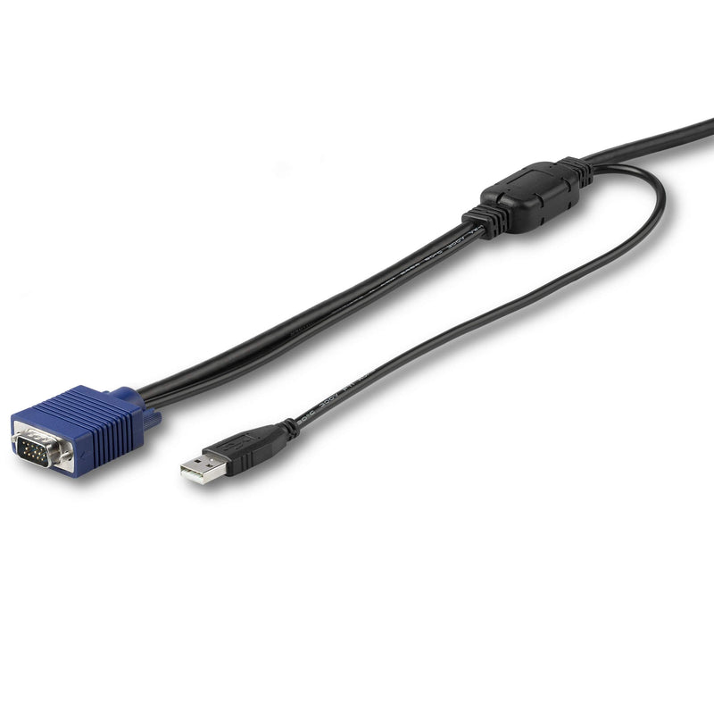 StarTech.com 6 ft. (1.8 m) USB KVM Cable for StarTech.com Rackmount Consoles - VGA and USB KVM Console Cable (RKCONSUV6) 6ft