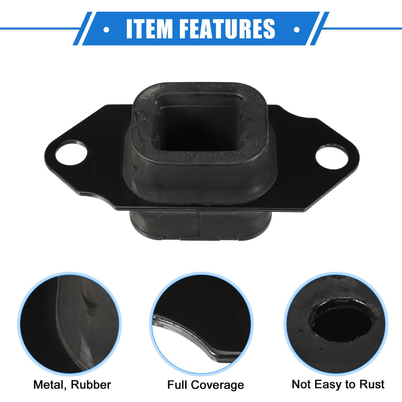 Transmission Mount Compatible for Nissan Versa 2012-2019, Anti Deform Rubber Black No.112201HA0B Mount Bracket