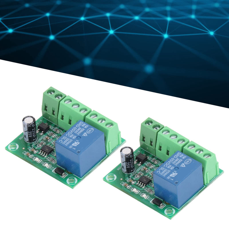 Water Level Controller Water Detection Sensor 5V Relay Switch Drainage Control Circuit Board 2PCS (5V)