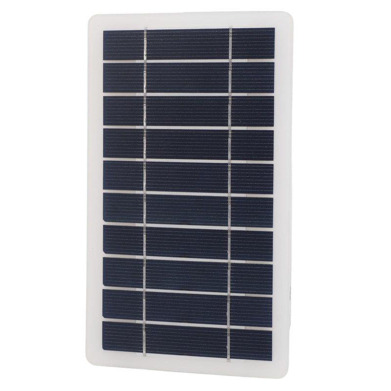 Generic 5WSolarPanelCharger, HighEfficiencyMonocrystallineSiliconUSBSolarPanelwithFastChargingforLaptopRadioMobilePhoneCampingHiking