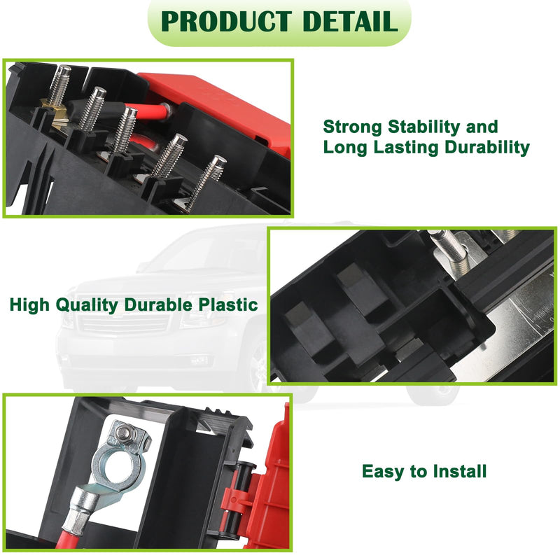 Battery Distribution Fuse Block Compatible with 2014-2020 Chevrolet Chevy Suburban Silverado Tahoe,GMC Yukon Sierra,Escalade Replaces 84354716 84354716 Fuse Block ‎