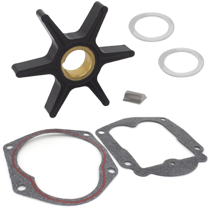 8508910 Water Pump Impeller Service Kit for Mercury Marine Force 25 30 40 50 HP Outboard Motor Replacement 47-8508910 47-850893 47-8M0027792 Sierra 18-3057 with Key and Gasket 25-50 HP