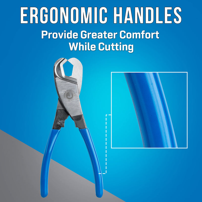 Jonard Tools JIC-755 Hardline COAX & Fiber Cable Cutter, Up to 1" Diameter 1" COAX Cable Cutter