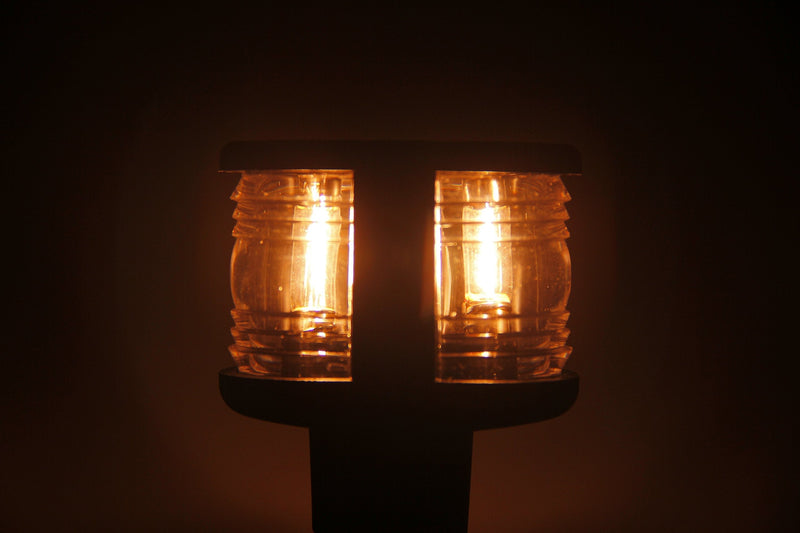 Pactrade Marine 3 7/8''Anchor Stern Masthead Light Use Up to 20M Festoon Bulb 12V/8W