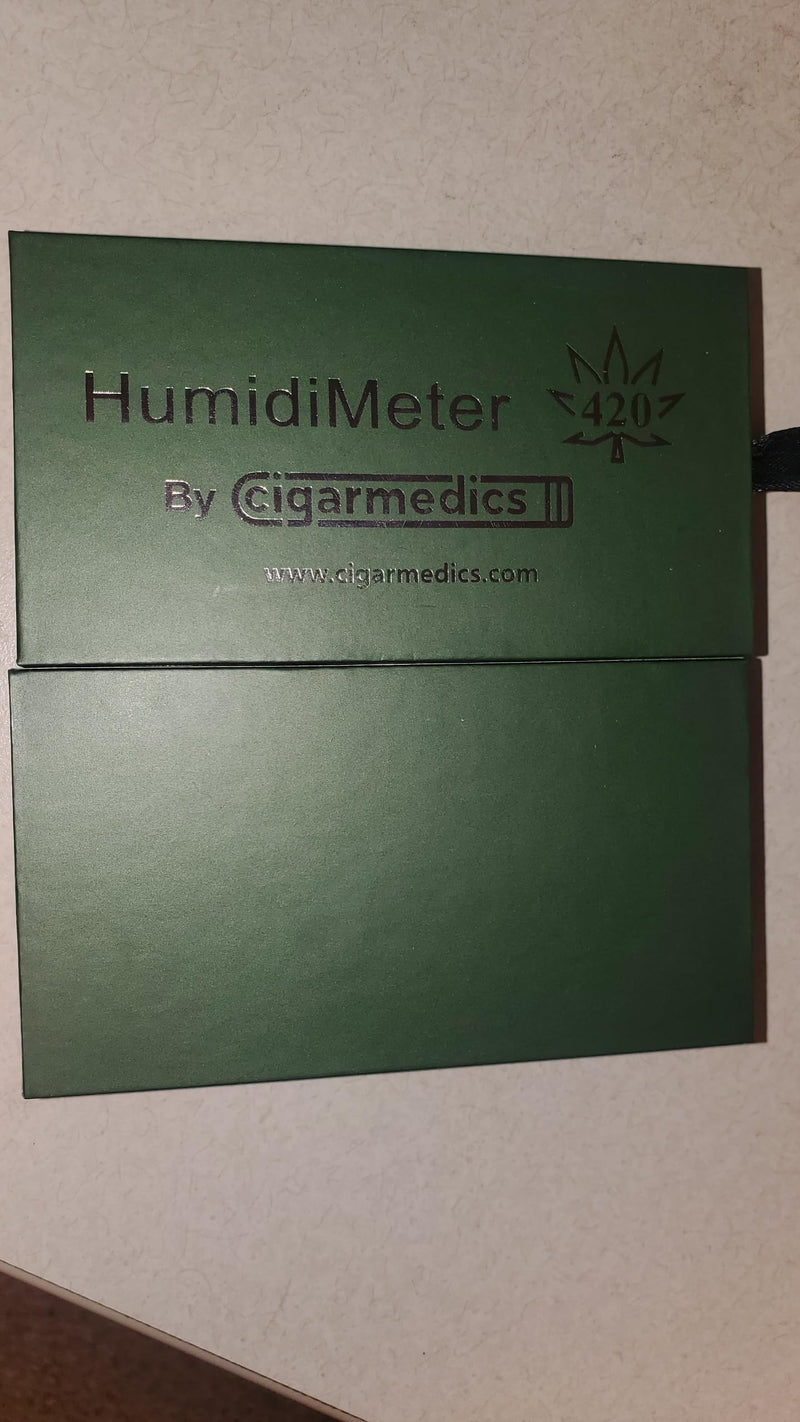 HumidiMeter™ 420 Cannabis Digital Moisture Humidity Tester/Meter/Gauge Accessory