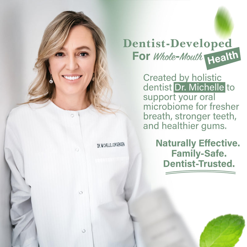 Hydroxyapatite Toothpaste with PROtektin, Fluoride-Free, Mint, 4 oz | Supports Enamel Strength, Oral Microbiome and Gum Health - Remineralizing Formula with PROtektin