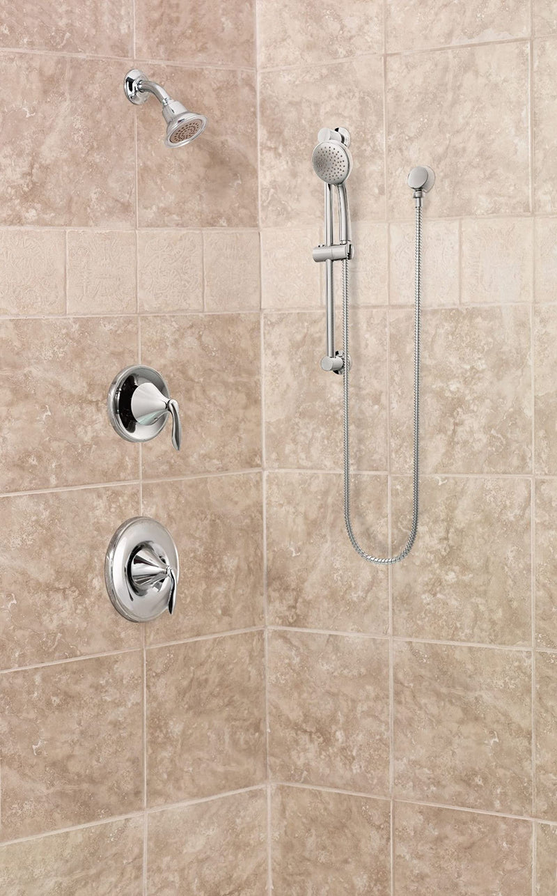 Moen Round Chrome Drop Ell Handheld Shower Wall Connector, A725 0.5