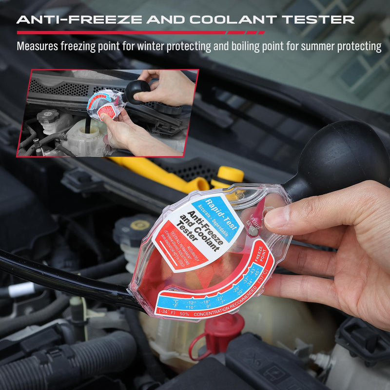 Radiator Coolant Filling Spill-Proof Funnel Kit