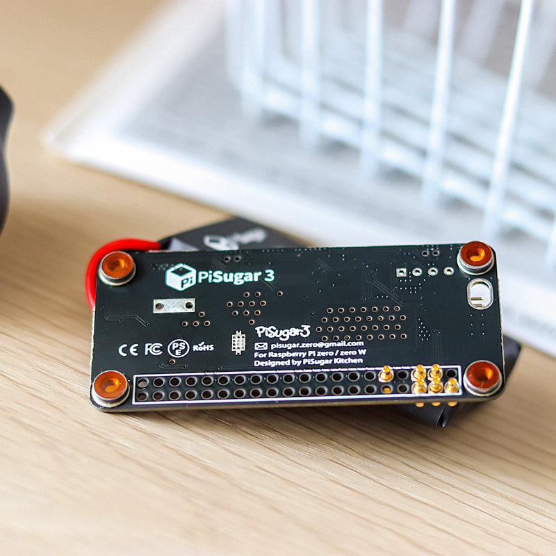 PiSugar 3 Pwnagotchi Power Management Board | For Raspberry Pi Zero W/WH Model (Not Include Raspberry Pi)