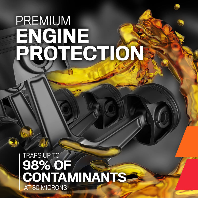 K&N Premium Oil Filter: Protects your Engine: Compatible with Select 2015-2018 NISSAN (Titan XD), HP-3005
