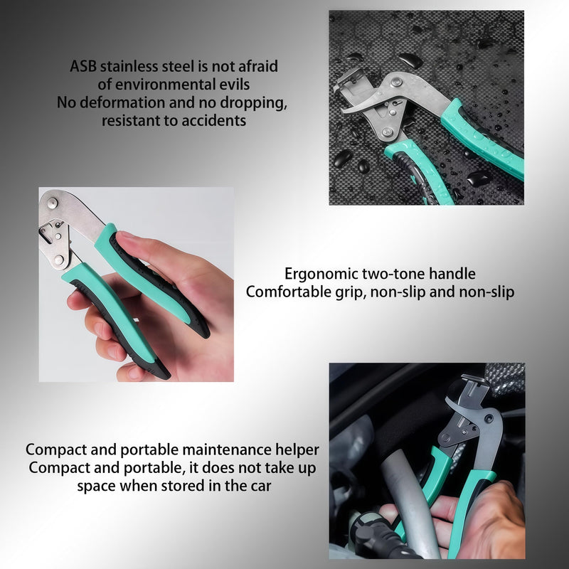 Car Clip Pliers and Disassembly Tools, Efficient Multi-functional Automotive Snap Plier, Easy to Remove Fasteners, Clips, Buckles, and Rivets, Open The Panels Effortlessly (1pc)