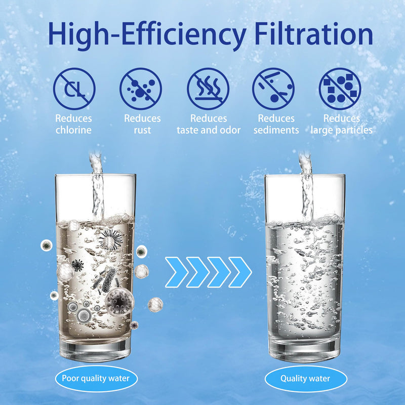 1 Micron Water Filter Replacement, Black Carbon Filters, Pack of 2 | Compatible with Gravity Filter System Black Carbon Filter