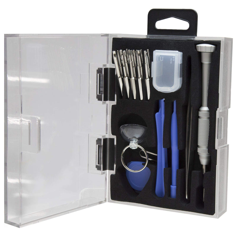 StarTech.com Cell Phone Repair Kit - with Case - Multipurpose - Computer Tool Kit - Electronics Kit - PC Tool Kit , TAA (CTKRPR) 23 piece
