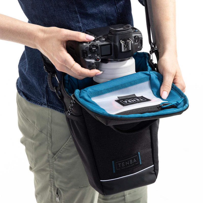 Tenba Skyline v2 Shoulder Bag 10 for Mirrorless and DSLR Cameras and Lenses - Black (637-782)