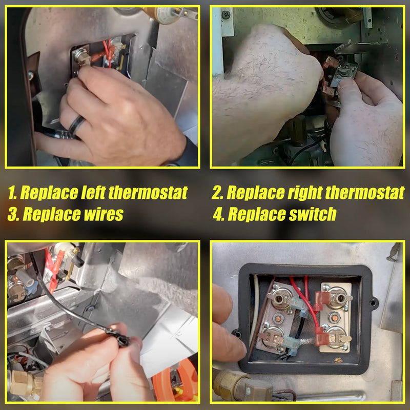 232306 Thermostat Water Heater Limit Switch Kit Peplacement for Suburban RV Water Heater SW Series Replace 232306，232282，233534，525007