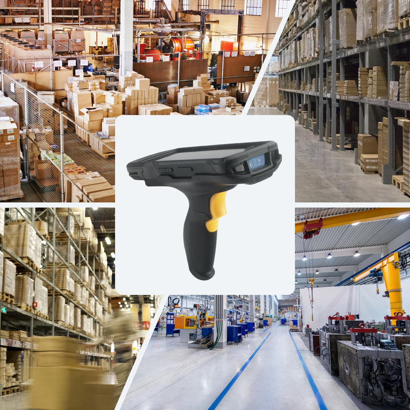 TC53 Protective Case with Trigger Handle for Zebra TC53 TC58 Barcode Scanner Handheld Mobile Computer, Replace TRG-NGTC5-ELEC-01 Sensitive Handle and SG-NGTC5EXO1-01 Rugged Cover