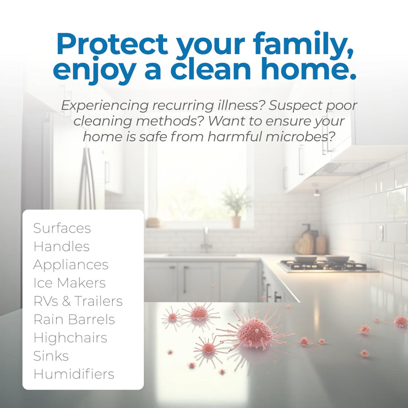 #1 Home, Kitchen, & Appliance Microbial Growth Test Kit – Simple DIY Screening for Bacteria, Mold, & Fungus – Know Your Home is Clean – Made in USA (1 Kit = 4 Bac + 4 Mold Tests) 4-count (1 package)