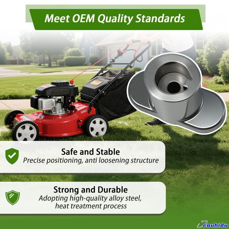 2026 Upgraded 748-04082 Blade Adapter 2.15" x 25mm, Compatible with MTD, Troy-Bilt, Yard Man Lawn Mowers Models, Replace 748-04226 746-0910 746-0910A 748-04082 / 25mm x 2.15"