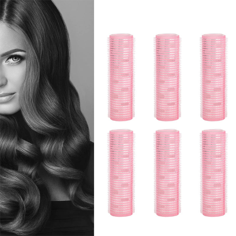 Hair Rollers Set, Self Grip Hair Rollers, Aluminum Sheet Thermal for DIY Bangs Medium Short Hair Styles