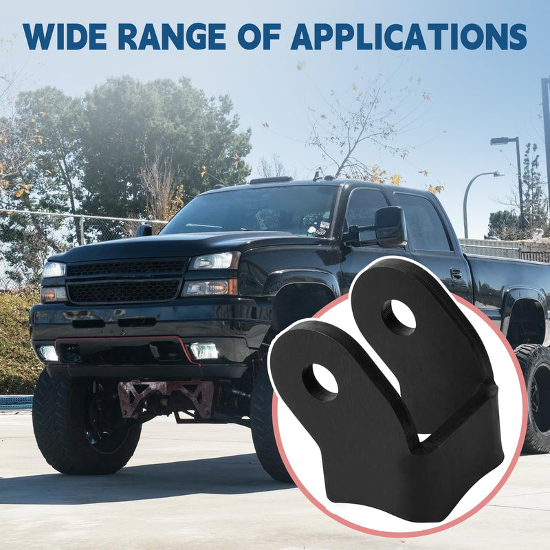 2-Piece Set Heavy Duty Shock Mounts ,Shock Brackets for Off-Road Trailers, Thick Welded