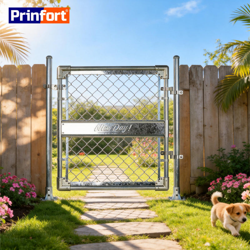 Heavy Duty Stainless Steel 1-3/8" x 1-7/8" Chain Link Fence Gate Fork Latch with Hole for Padlock（Fit 1 3/8" Gate Frame） 1Pack 1-3/8''x1-7/8''-1P
