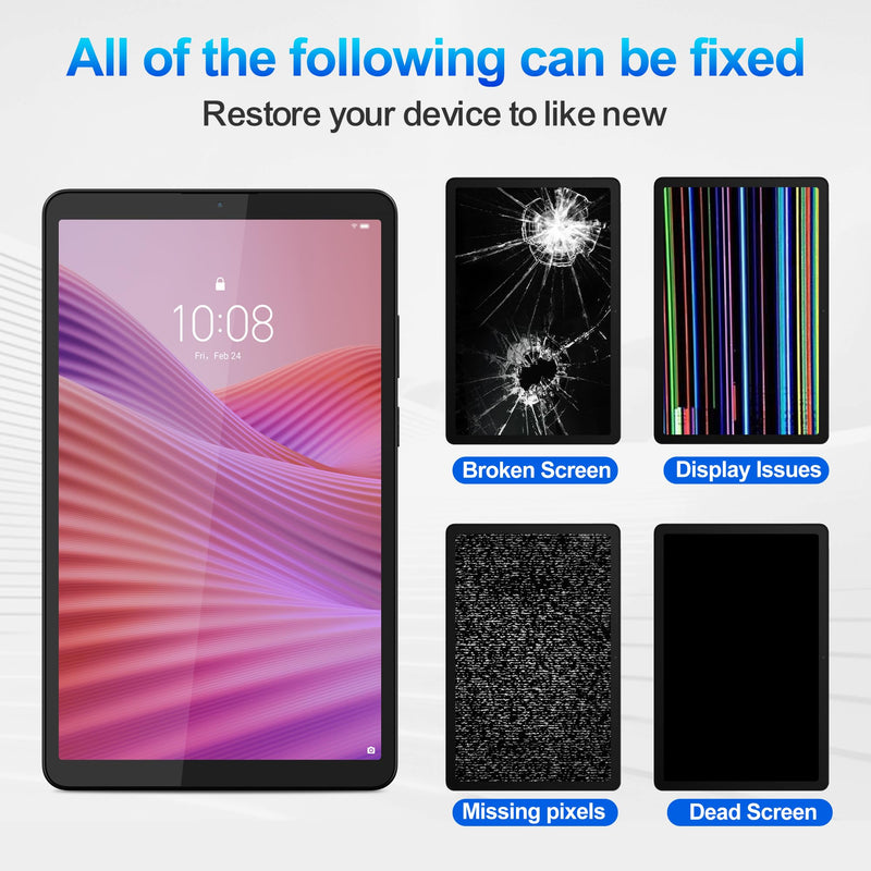 LCD Display for Lenovo Tab K9 /Lenovo Tab One TB305FU TB305XU LCD Display Touchscreen Digitizer Assembly with Repair Toolkit,8.7 inch