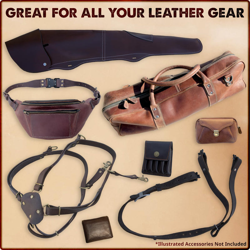Leather Conditioner Protects, Rejuvenates, and Beautifies All Leather (8.5 fl oz)
