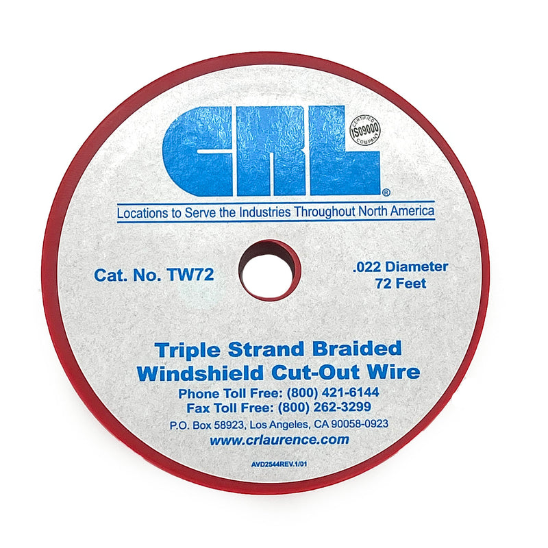 CRL Triple Strand Braided Windshield Cut-Out Wire