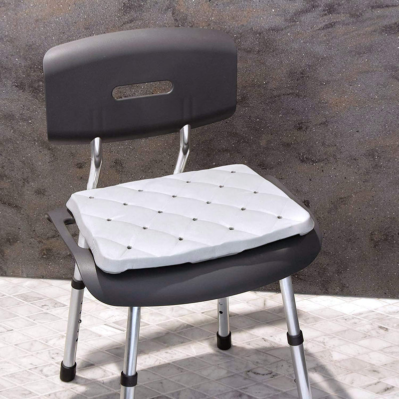 DMI Bath Seat Foam Cushion for Transfer Benches, Shower Chairs, Bath Chairs, Stadium Seats, Bathtub Cushion or Kneeling Mat, FSA HSA Eligible, Kneeling Pad, Waterproof Foam and Slip-Resistant Foam Cushion (pack of 1)