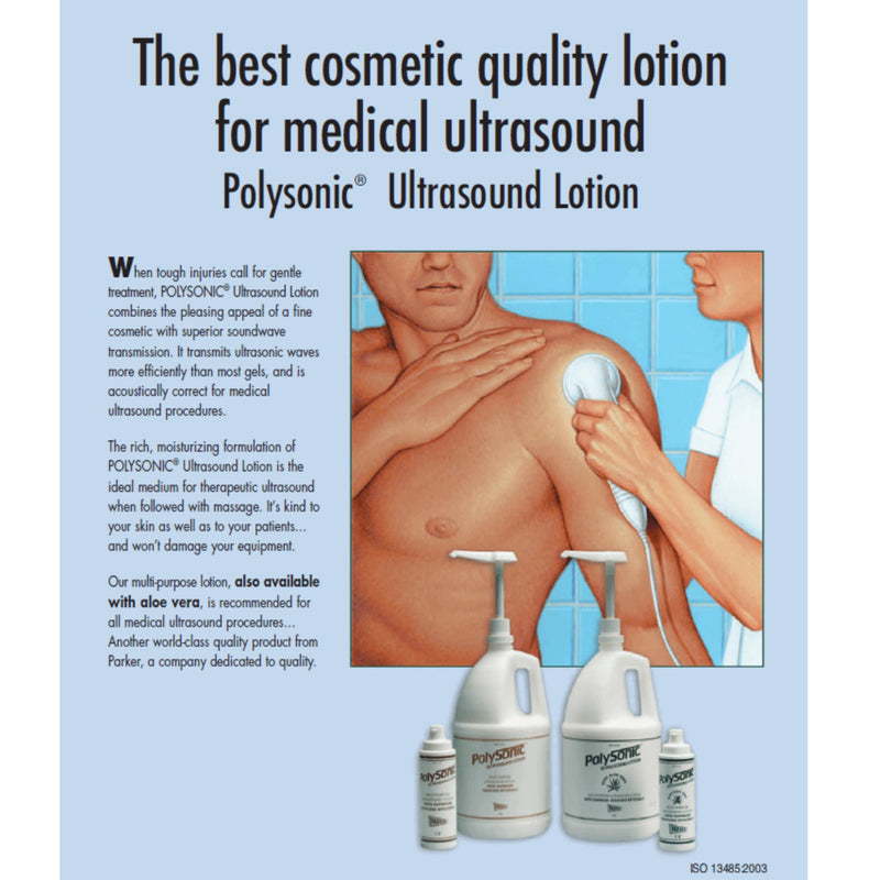 Polysonic Polysonic Ultrasound Lotion, 250ml (8.5oz) Bottle - Each, 8.45 Fl Ounce