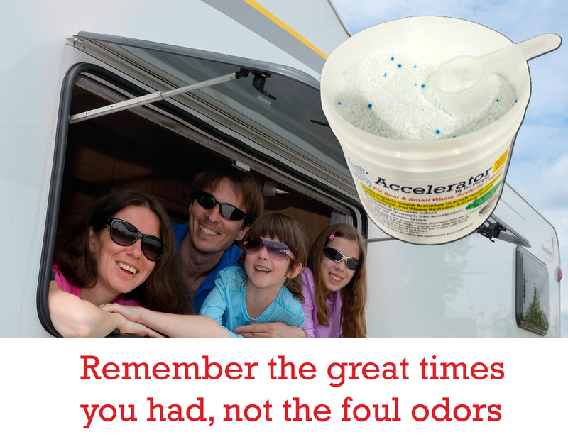 RV Black Water Tank Cleaner by Dr. Pooper, Clears Sludge, Waste, and Odors from RV Tanks