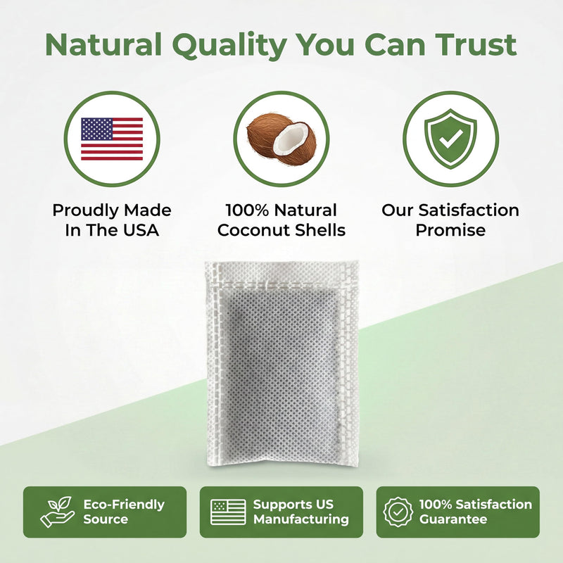 Green Piece® Activated Charcoal Water Filter Replacements (Made in USA) - Great for Megahome and Other Countertop Water Distillers - Pack of 36 - Deluxe Version 36 Count (Pack of 1)