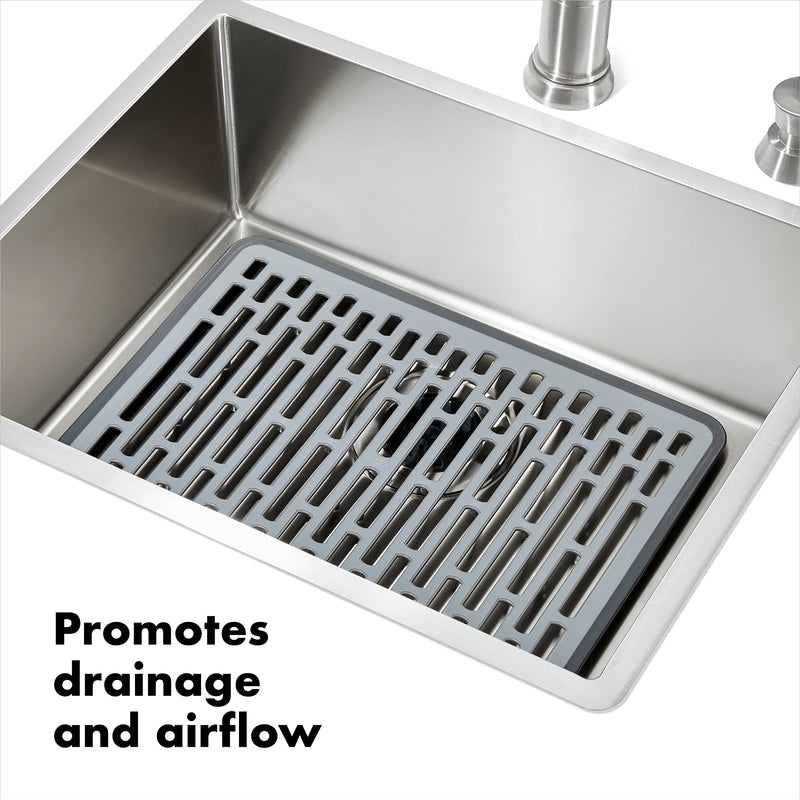 OXO Good Grips Silicone Sink Mat - Large LARGE RECTANGLE