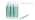 Epoxy Mixing NozzleTip Static Mix Tube Adhesive Cartridges Tips for 1.7oz 21 Pcs 3.3inch length