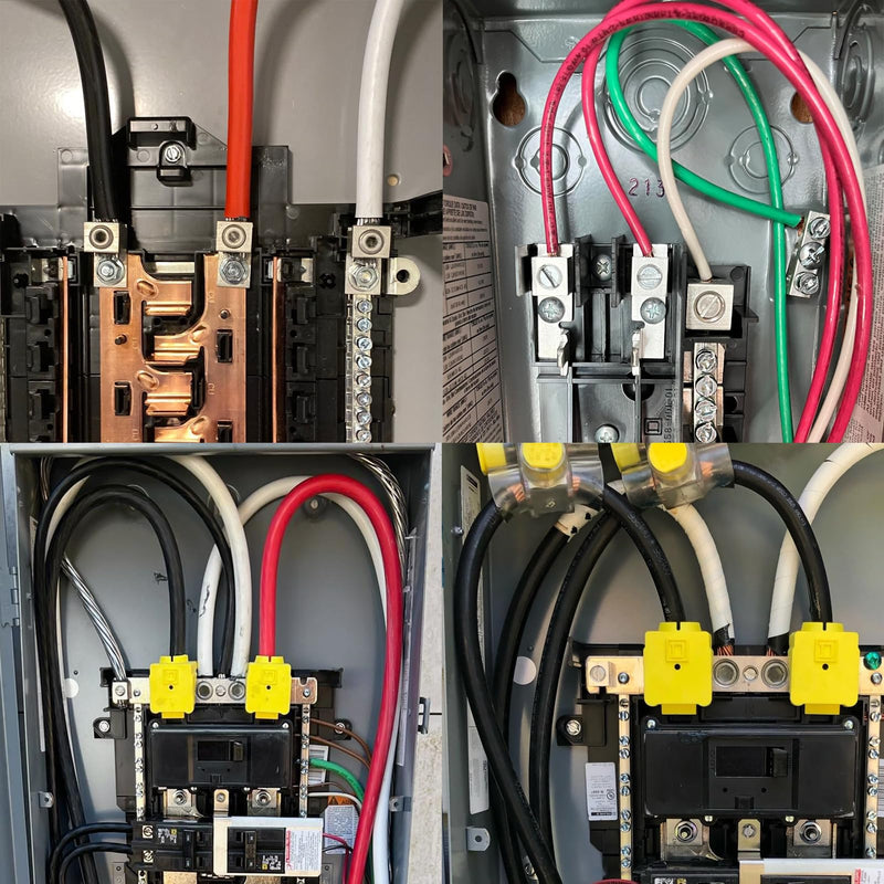 Large Cable Stripper (2/0-250 MCM),Wire Stripper for AWG 2/0 250 MCM 3/0 4/0, 4 in 1 Large Guage Wire End Insulation & Big Round Cable Slitter for Safe and Precise Jacket Removal