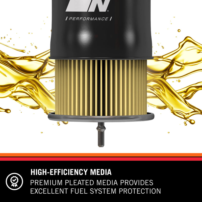K&N Gasoline Fuel Filter: High Performance Fuel Filter, Premium Engine Protection, Compatible with 1988-2004 Honda/Acura Fuel Injected Gasoline Engines, PF-1200