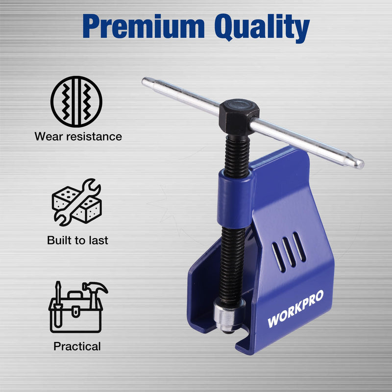 WORKPRO 1/2 Inch Copper Tube Compression Sleeve Puller, Ferrule and Compression Ring Removal Tool, Faucet Handle Puller, Damage-Free Design