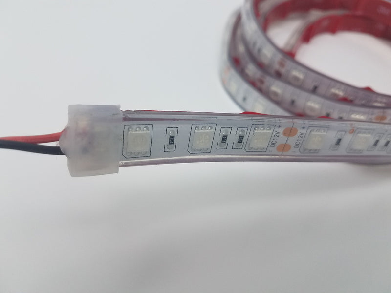 Marine Submersible LED Light Strip 12V 6ft White, LED Rope Lights, Waterproof Led Lights,