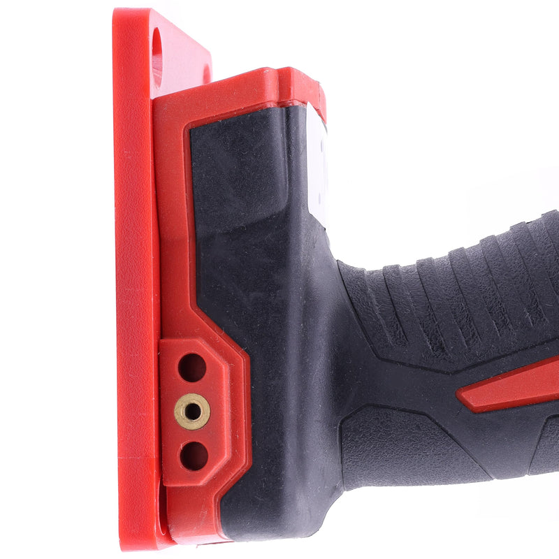 20 Pack Battery Holders Tool Holders for Milwaukee M18 18V Drill,10pcs Tool Hangers and 10pcs Battery Organizer Wall Mount(Red,70pcs Screws)