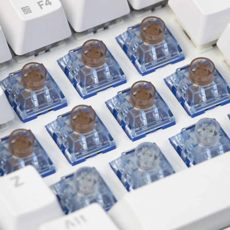 Kailh Box Whale Pro Silent Mechanical Keyboard Switch,Deep Sea Silent Tactile 3-Pin 45gf Waterproof Dustproof Quiet Pre-Lubed Switches(Whale Tactile,45Pcs) 45PCS