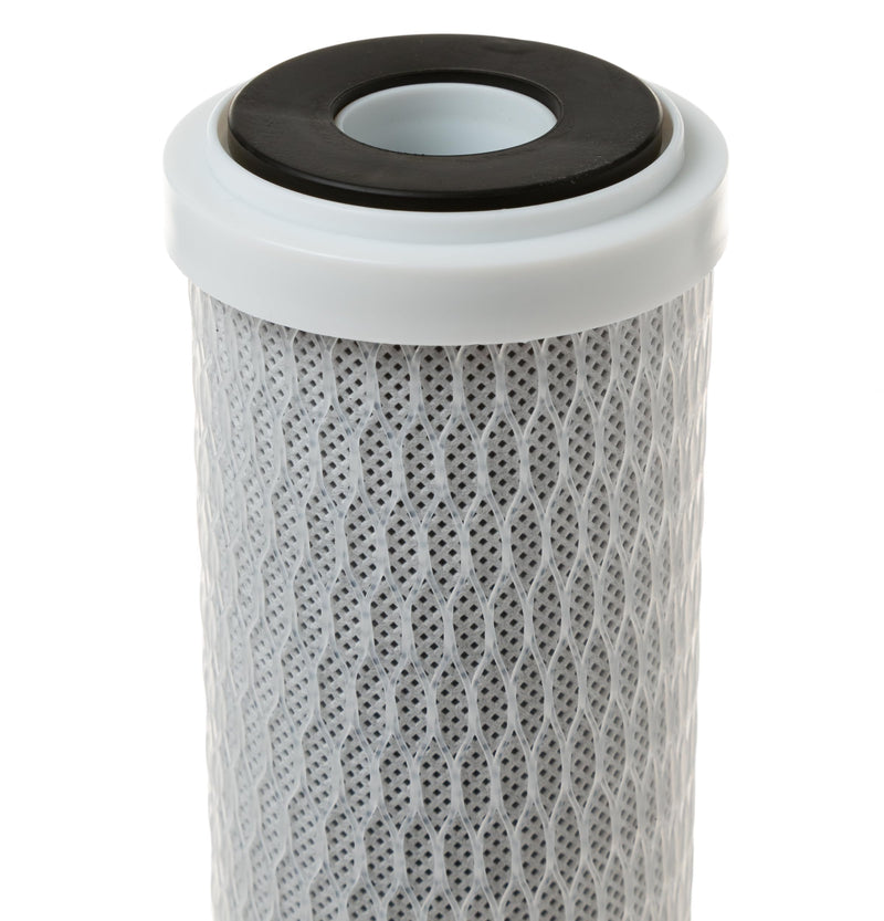 GE FX12P Under Sink Water Filter | Replacement for Reverse Osmosis System | NSF Certified: Reduces Sediment, Rust & Other Impurities from Water | Replace Every 6 Months for Best Results | 2 Filters 2 Count (Pack of 1)