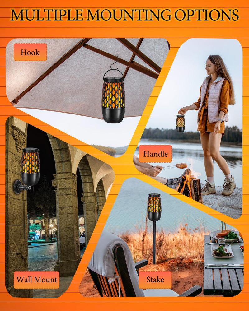Upgraded Outdoor Bluetooth Speakers Waterproof, Outdoor Speakers with Light, Multi-Speaker Auto-Sync Up to 100 Speakers, HD Surround Sound Multiroom Digital Music System Speaker, Gifts for Men
