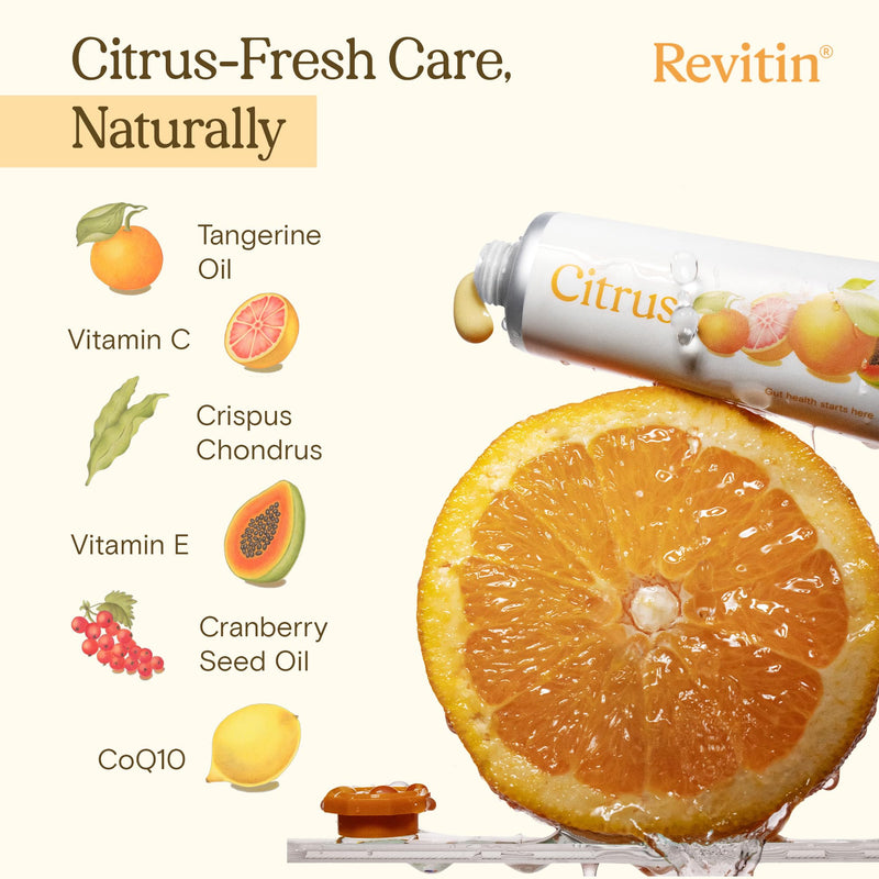 Revitin Toothpaste | Fluoride-Free Prebiotic Citrus Tooth Gel | No SLS, Gluten Free, Dye Free, GMO Free, No Sweeteners | Non-Toxic, Kid Approved, Pack of 3 3.4 Ounce (Pack of 3)