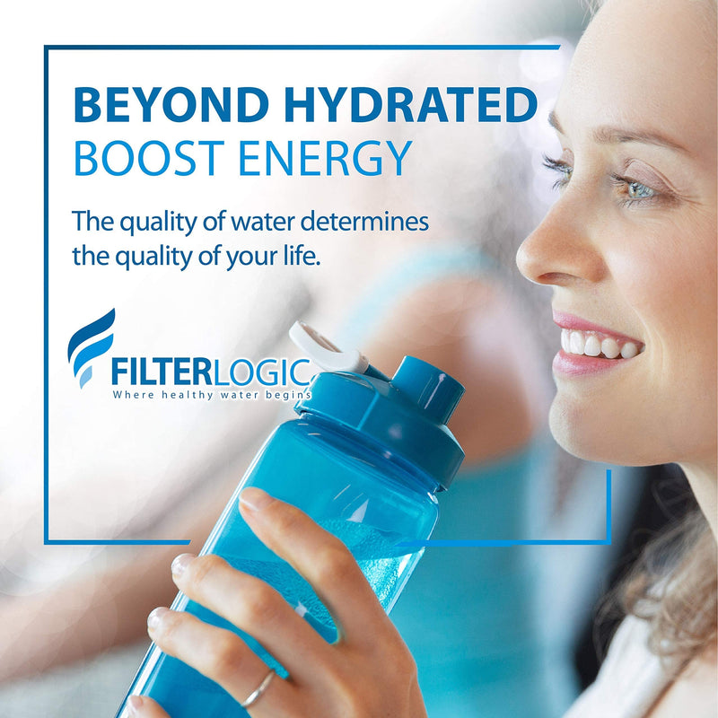Filterlogic 3US-PF01 Under Sink Water Filter, Replacement for Filtrete® 3US-PF01, 3US-MAX-F01H, 3US-PF01H, Delta RP78702, Manitowoc K-00337, K-00338, HF20, HF25, HF27, HF25-S, HF20-I, NSF/ANSI 42 1 Count (Pack of 1)