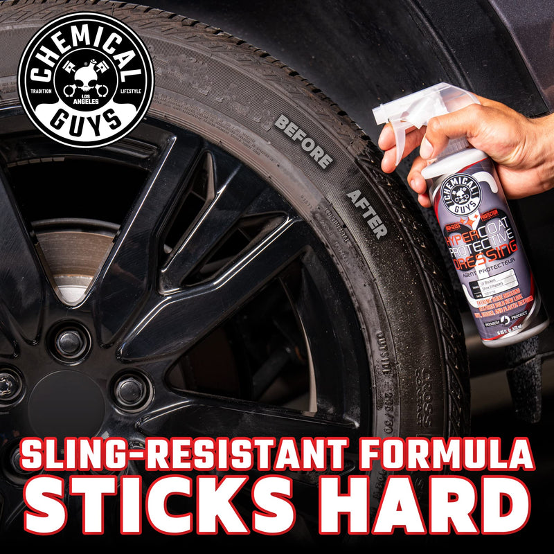 Chemical Guys TVD11116 G6 HyperCoat High Gloss Coating Protectant Sprayable Dressing (Works on Vinyl, Rubber, Plastic, Tires and Trim) Safe for Cars, Trucks, Motorcycles, RVs & More, 16 fl oz 16 Fl Oz (Pack of 1)