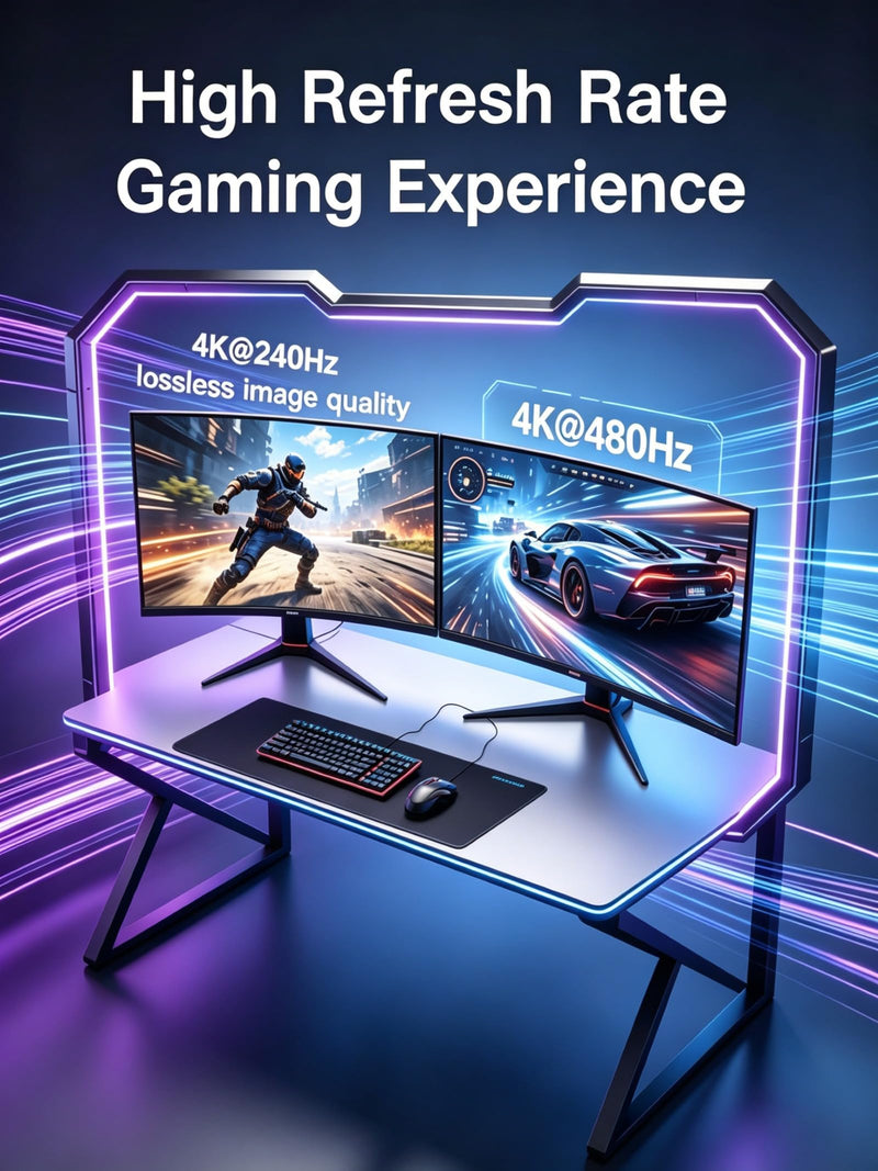 Avaoaa 16K HDMI Cable 2.2 96Gbps 16.4FT, Ultra High Speed Cable Support 8K/4K 240Hz 144Hz 120Hz 60Hz eARC HDR10+ HDCP2.3 HDMI Cord Compatible with PS5/Xbox/Switch 2/Roku TV/Mac Monitor Laptop DVD 16.4 ft（5M） HDMI 2.2(96Gpbs）